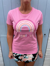 Load image into Gallery viewer, Ladies Rainbow T-shirt
